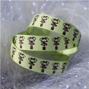 Crafty Fairy Ribbon - Fayette Lime